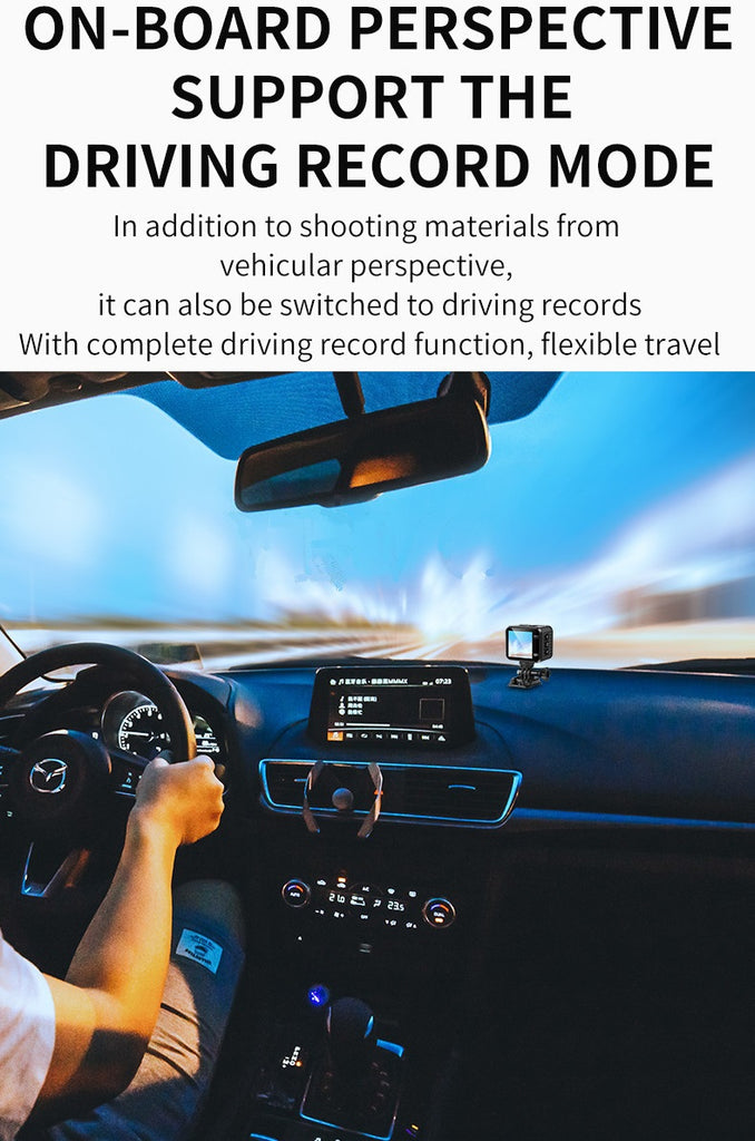 On-board perspective support for ultra high definition driving record mode.