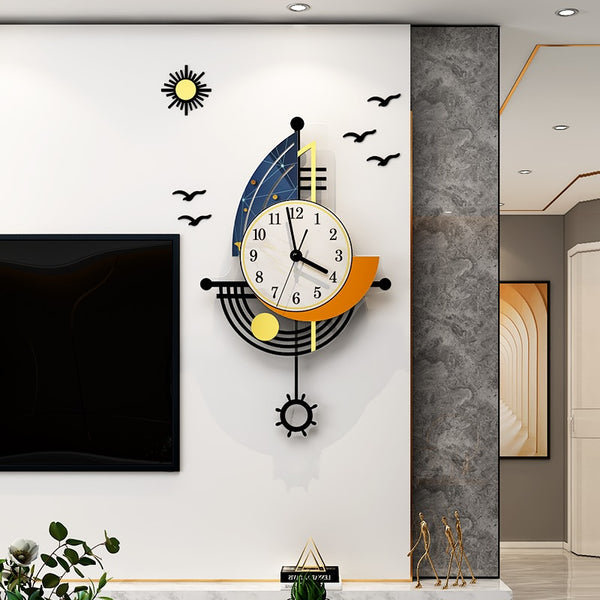 nautical clock | nautical clocks | nautical clock wall | marine clocks | ships clock for sale | vintage ships clock | maritime wall clock | Sailboat Wall Clock