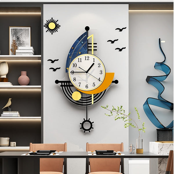 nautical clock | nautical clocks | nautical clock wall | marine clocks | ships clock for sale | vintage ships clock | maritime wall clock | Sailboat Wall Clock