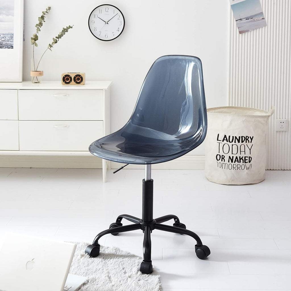 Stylish dark blue office chair