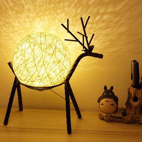 deer lamps | deer lamp | deer lamp shades | deer night light | deer table lamp