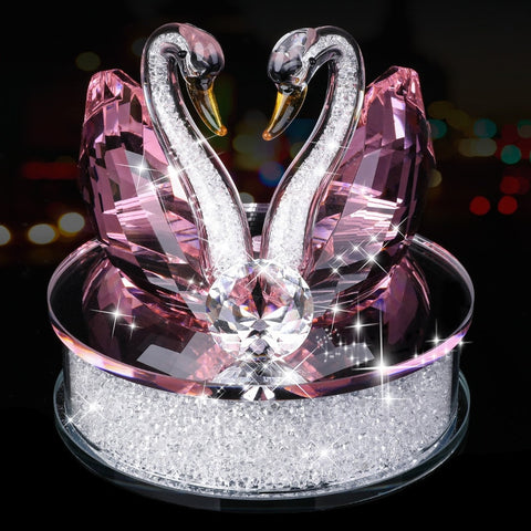 Adorable Swan Twin, Premium Decoration, Gift