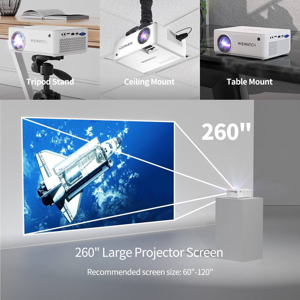 alt="projecteur portatif | portable projector  | projecteur halloween | movie projector | proyector | outdoor projector | small projector | bluetooth projector | WiFi projector"