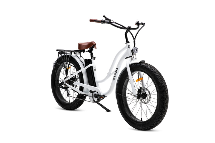 Swell FAT SWELL 48V 750W STEP-THRU Fat Tire 26" Cruiser Electric Bike