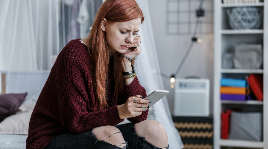 Personne en état de stress