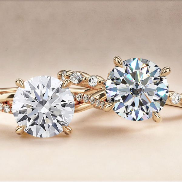 Moissanite vs. Diamond