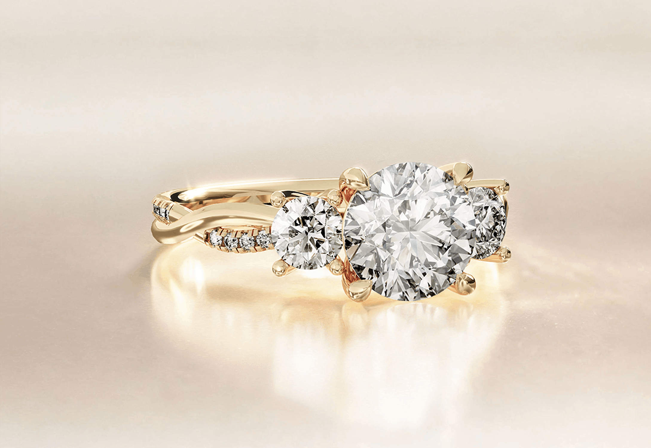 Three Stone Engagement Rings