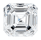 Asscher cut diamond stone