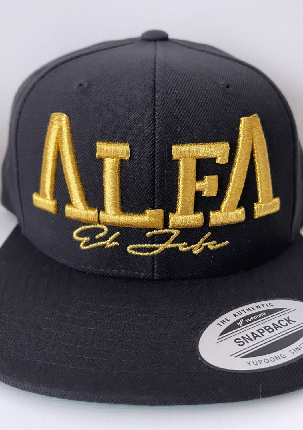 El Alfa El Jefe Hats (Black & Gold) – El Jefe Money Record