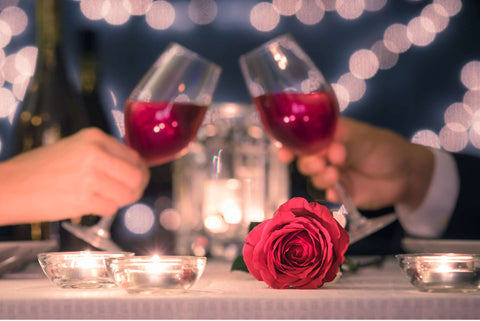 Welcher Wein Paar Liebe Candle-Light-Dinner Dinner Date