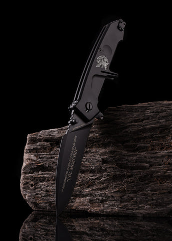 Folding knife MF2 black Col. Moschin - Extrema Ratio