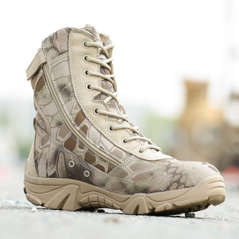 military hiking boots