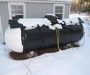 WarmGuard Propane Tank Warmer  Size: Fits 20/30/40 Pound Cylinders