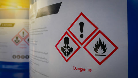 Image of flammable or hazardous material