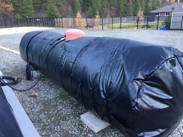 tank propane wrap heater insulated gallon 1000 explosion proof lb