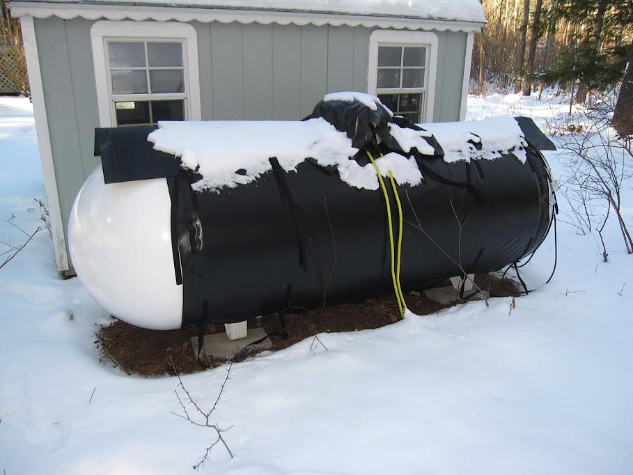 Propane Tank Heated Wrap - GCW100 - HeatAuthority