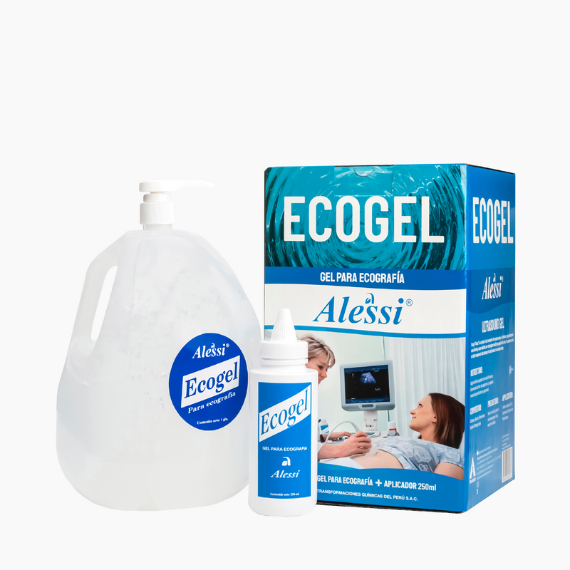 Alessi - ECOGEL Gel de Ultrasonido y EKG (250 ml.) Transp.