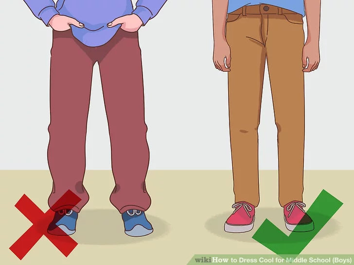 how to dress cool for boys in middle school