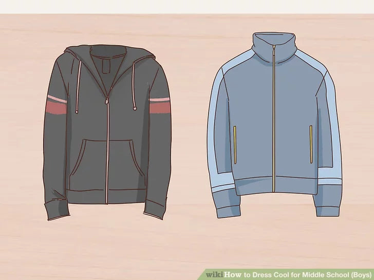 how to dress cool for boys in middle school