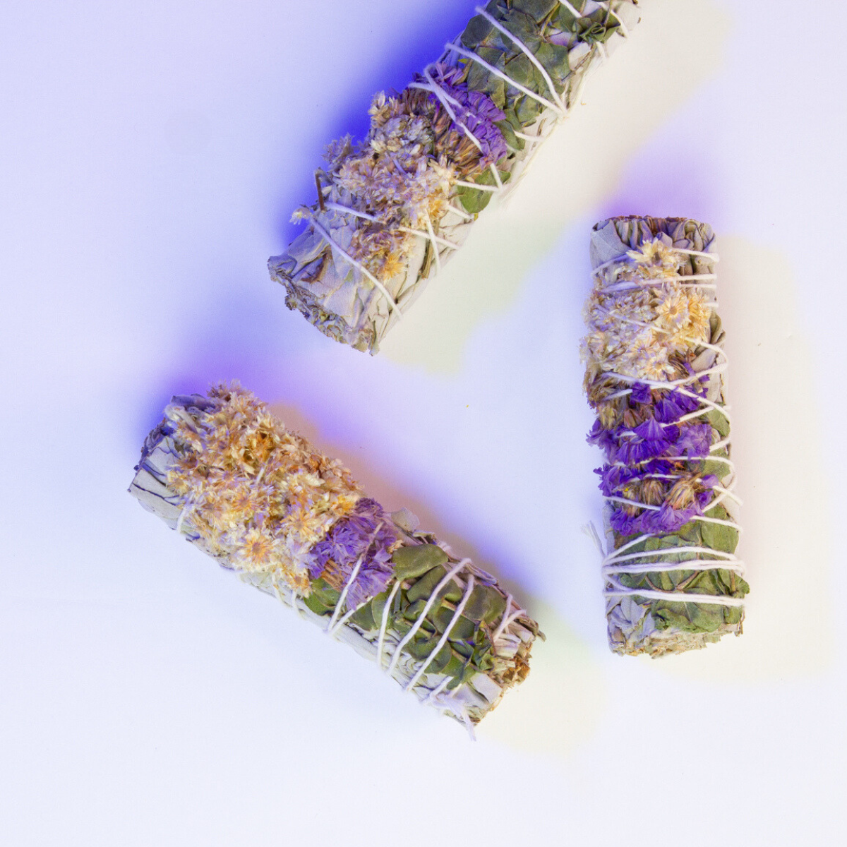 purple protection sage sticks