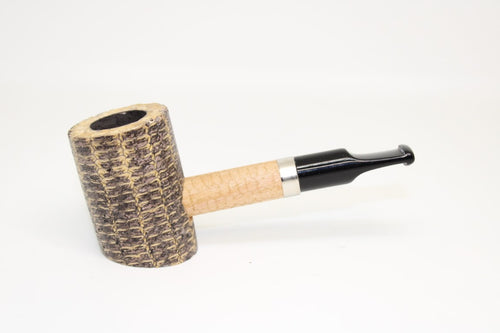 Missouri Meerschaum, Wizard Cobbit, Black Stem – The Happy Piper