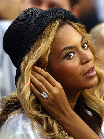 Beyonce's Emerald Cut Engagement Ring