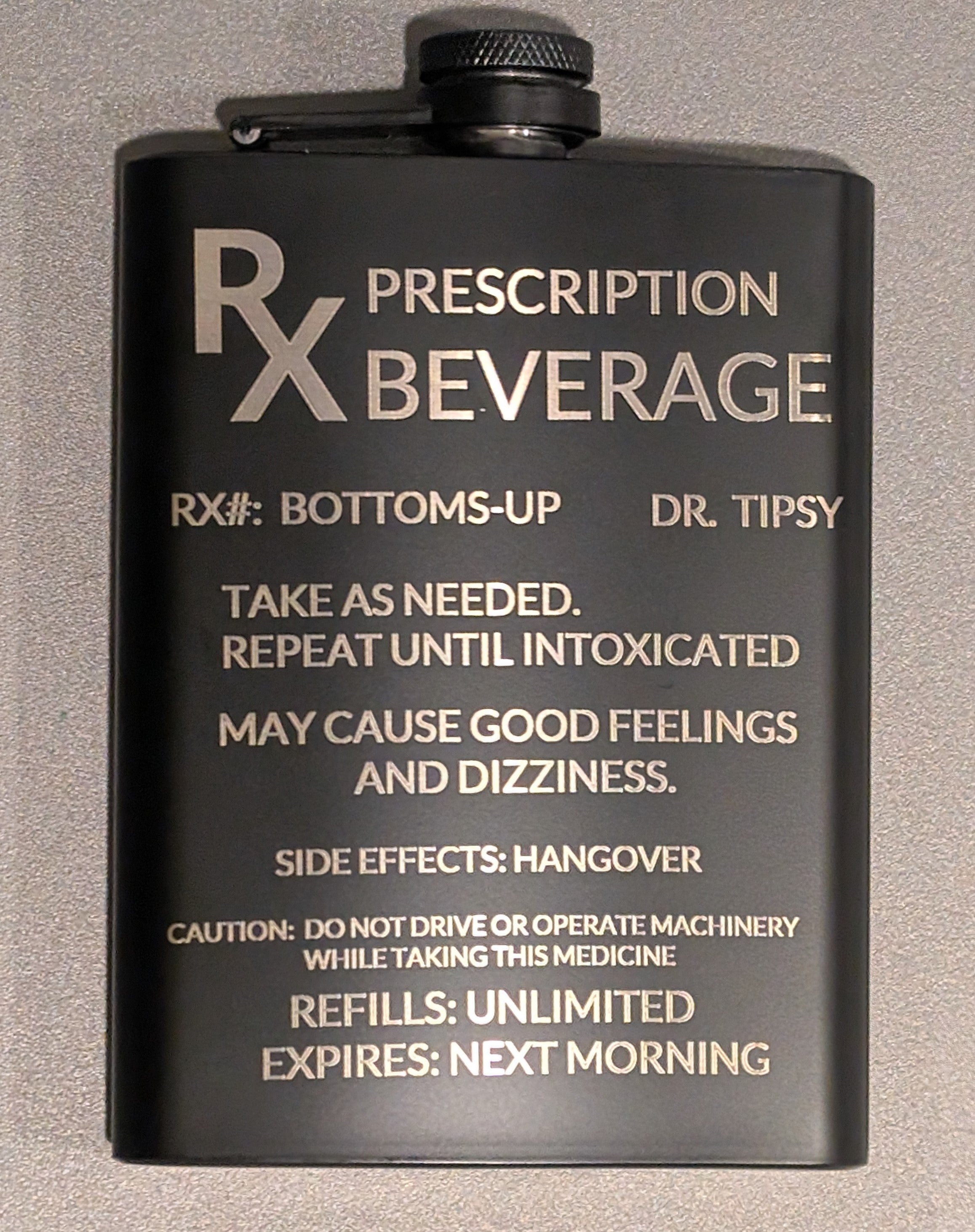 Custom Engraved Flask