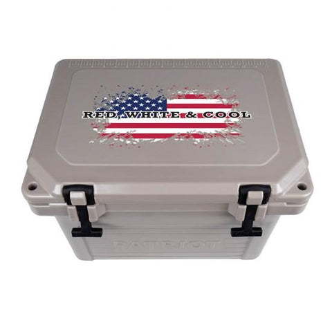 Image of Patriot Coolers Bottles Gray Copy of Patriot Coolers Patriot Cooler 50QT