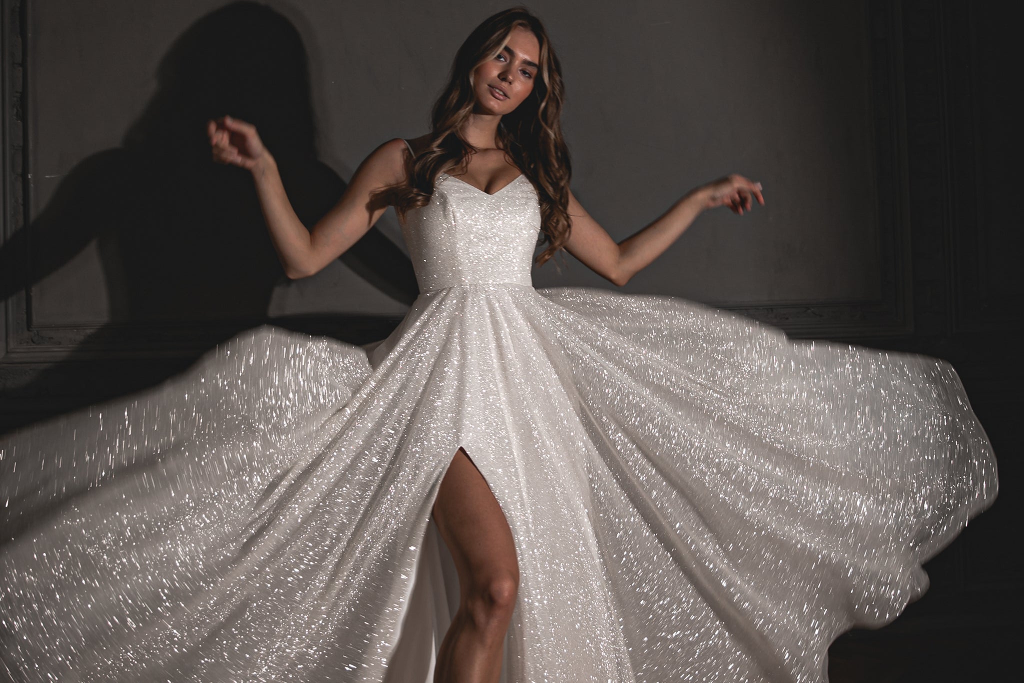 Best 23 Sparkly Wedding Dresses for a Glamorous Bride – Olivia Bottega