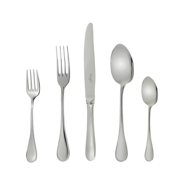 CHRISTOFLE Albi Acier Stainless Steel Individual 5 Pieces Place Settings