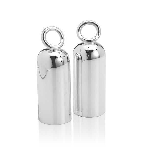 CHRISTOFLE Silver Plated Salt and Pepper Shakers