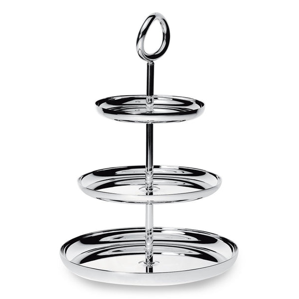 CHRISTOFLE Silver Plated Three-Tier Dessert Stand