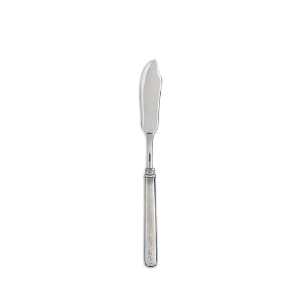 Stainless Steel Fish Serving Knife and Serving Fork Two (2) Piece Serving Set Great for Entertaining