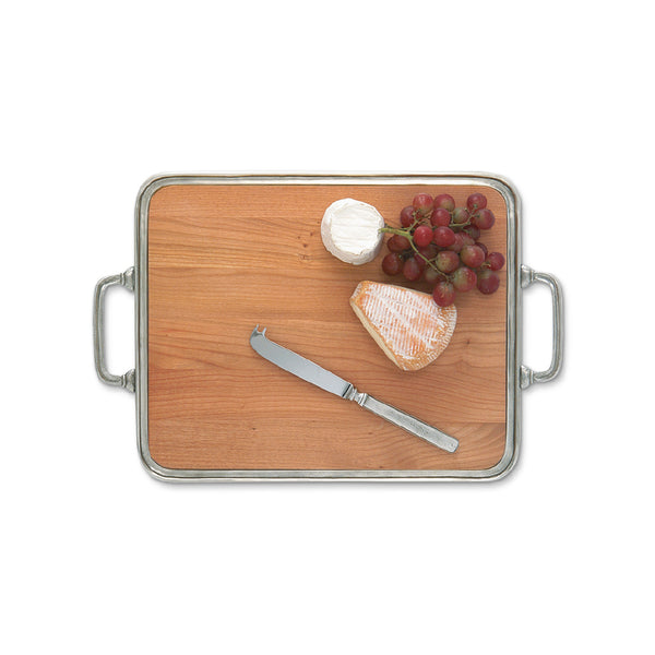 MATCH PEWTER Cheese Tray with Handles