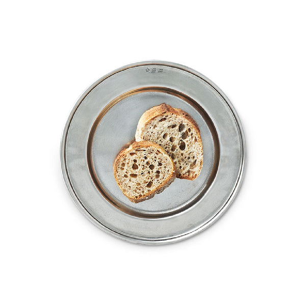 MATCH PEWTER Convivio Bread Plate All Pewter