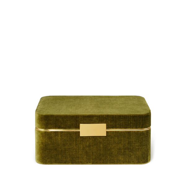 AERIN Beauvais Velvet Jewelry Box