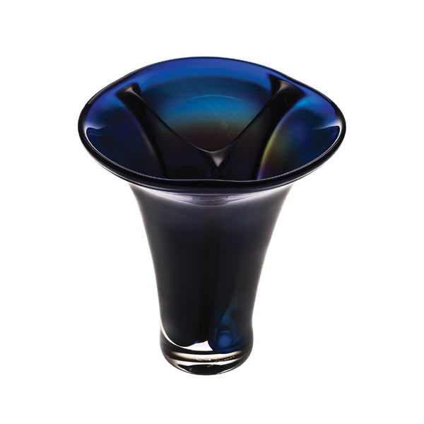 VISTA ALEGRE Unica Vase Trilogy Blue