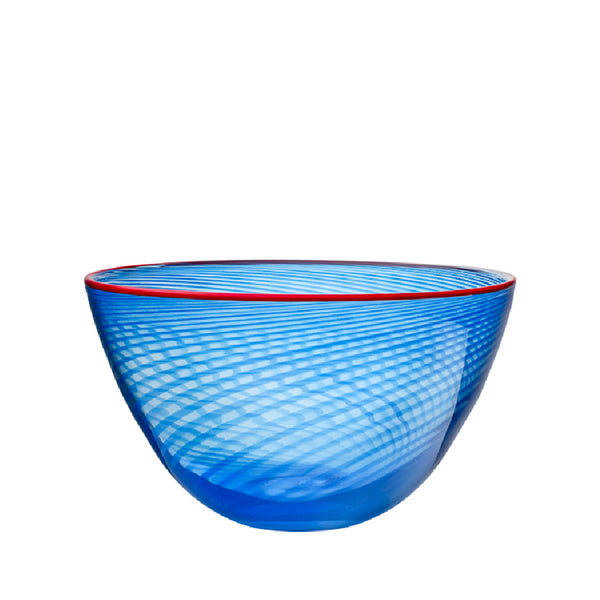 KOSTA BODA Red Rim Bowl