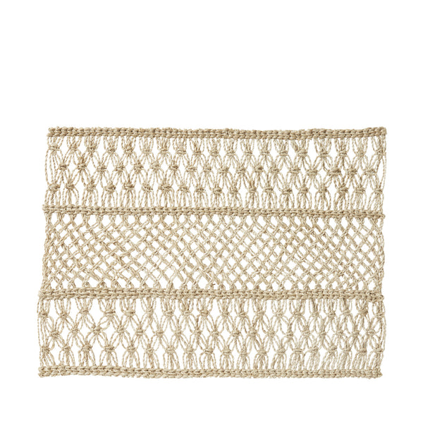  JULISKA Macrame Natural Placemat Set Of 4