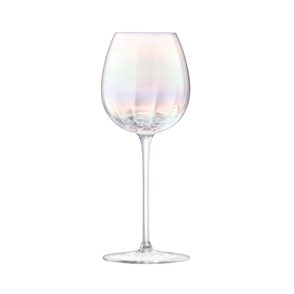 LSA INTERNATIONAL Pearl White Wine Glass Set of 12