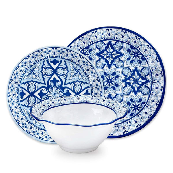 Q SQUARED Talavera Dinnerware Set