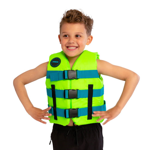 2024 Jobe Junior Comfort 100N Boating Life Vest 244823010 - Yellow