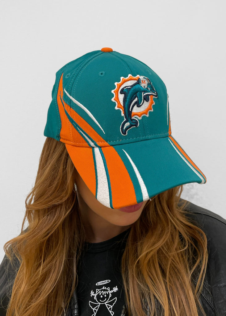 altavoz patrón el último Reebok Miami Dolphins Cap – Thrift On Store