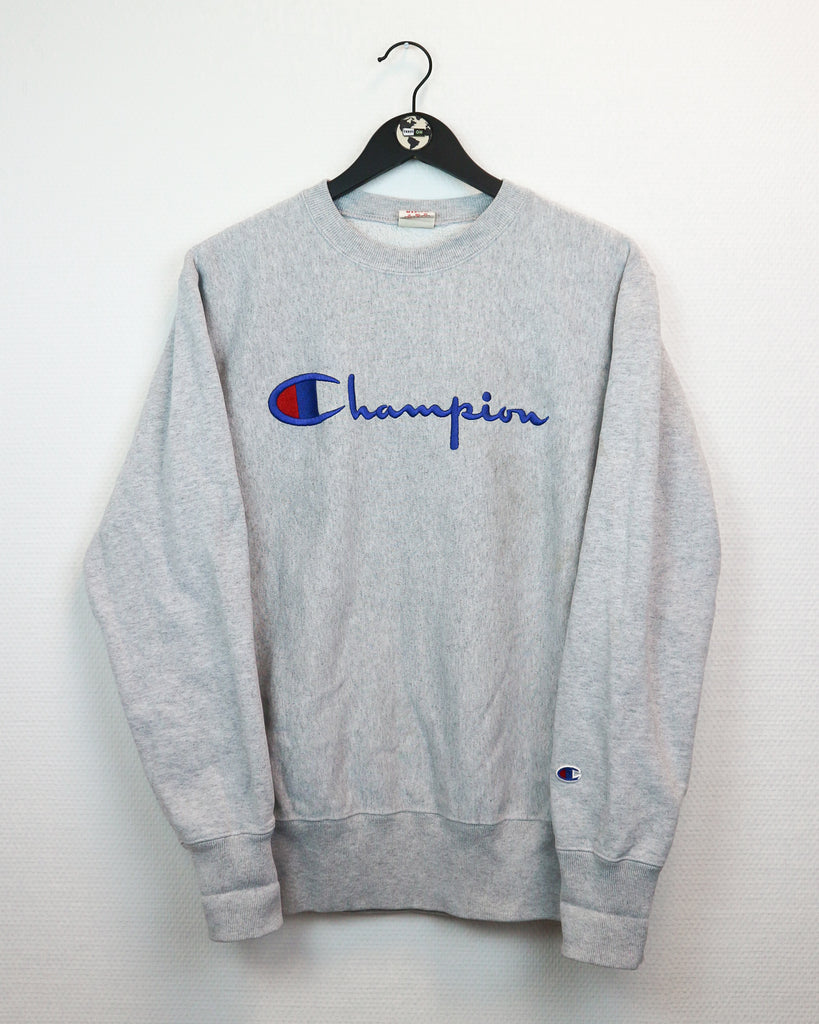 champion sweater thrifted