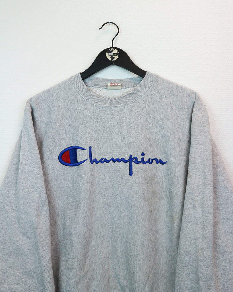 champion sweater thrifted