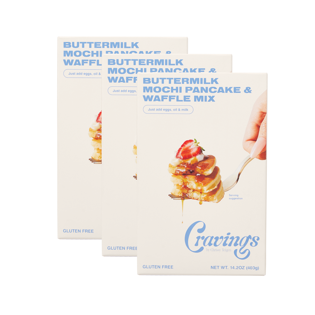 Image of Buttermilk Mochi Pancake & Waffle Mix- 3 Pack