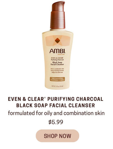Even & Clear® Purifying Charcoal Black Soap Facial Cleanser