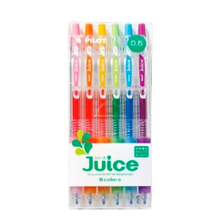 Pilot Gel Ballpoint Pen Juice LJU120EF-12C 0.5mm 12 Color Set