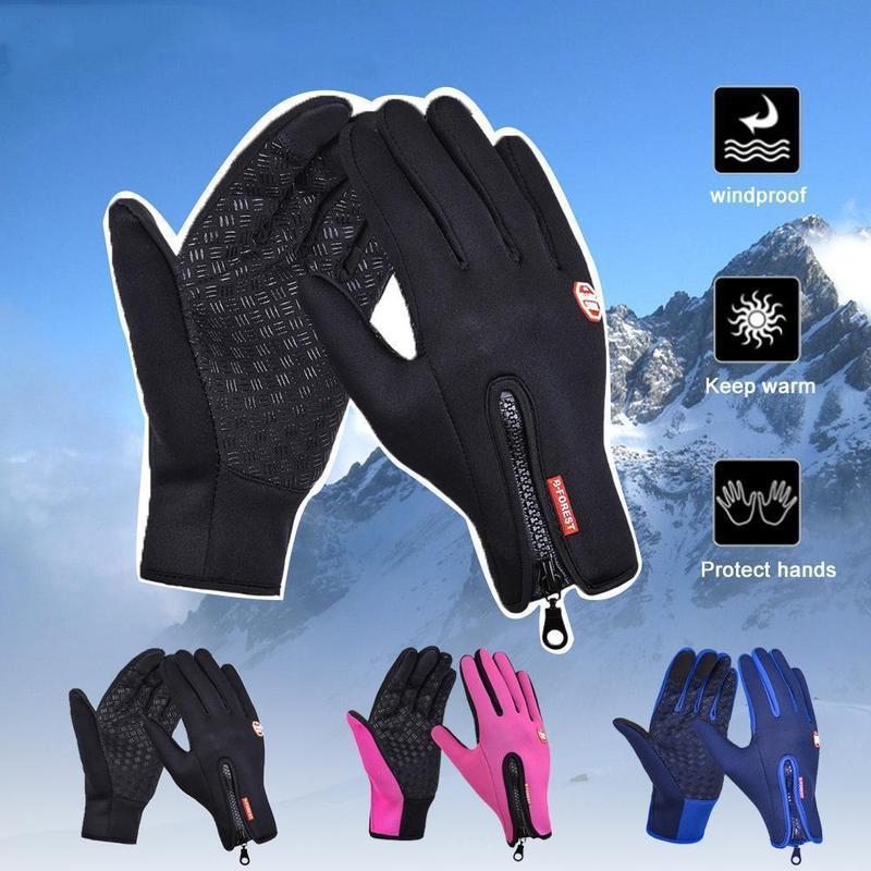 warm thermal gloves cycling running driving gloves