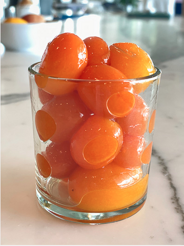 Candied Kumquats - Something New for Dinner